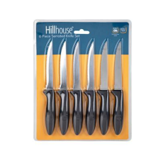Serrated Knife Set - 6 Piece